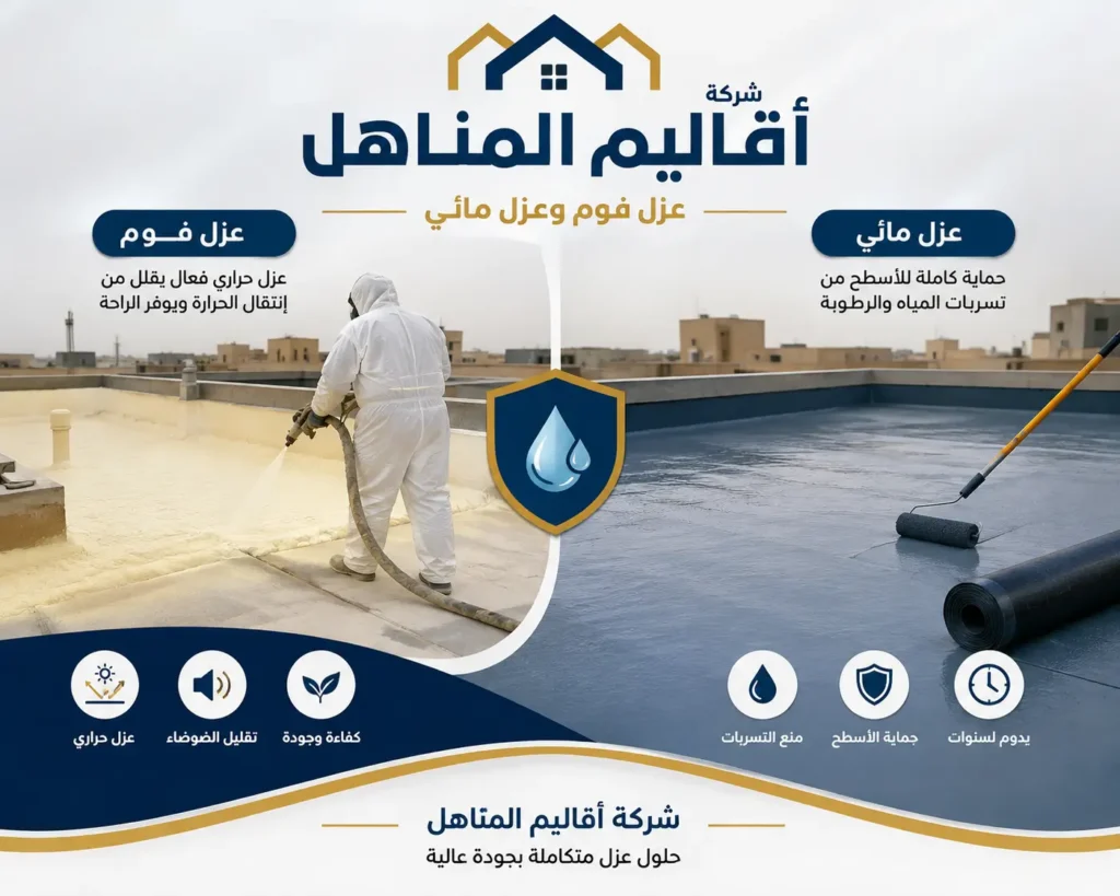 أرخص شركة عزل فوم في الرياض